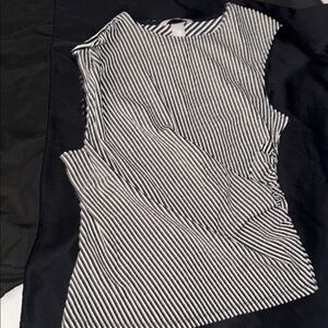 NWT - H&M Black and White Striped Tank Top